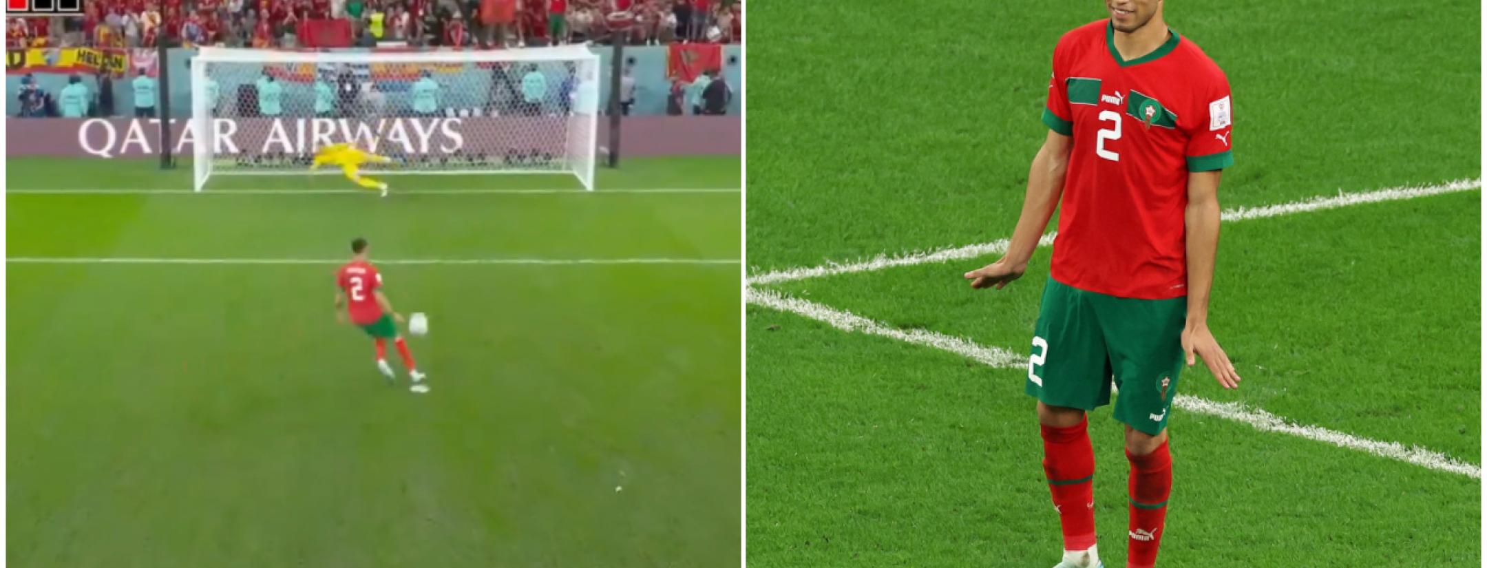 Achraf Hakimi waddle