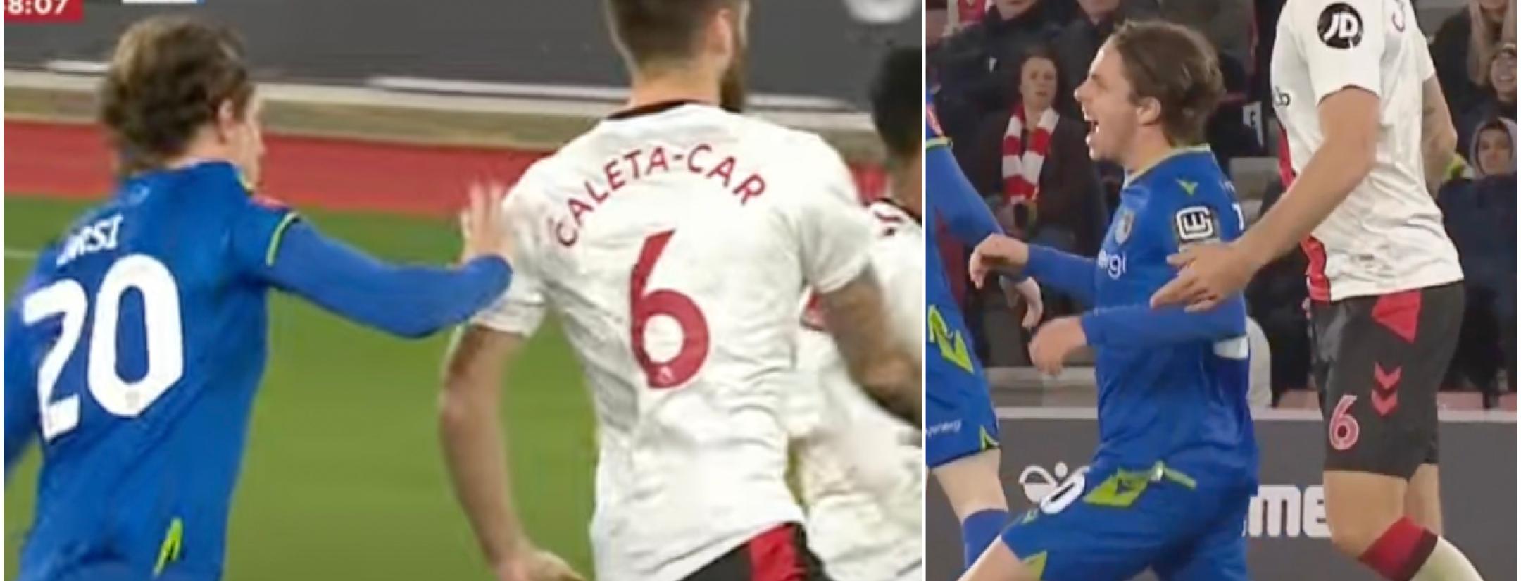 Grimsby Town beat Southampton