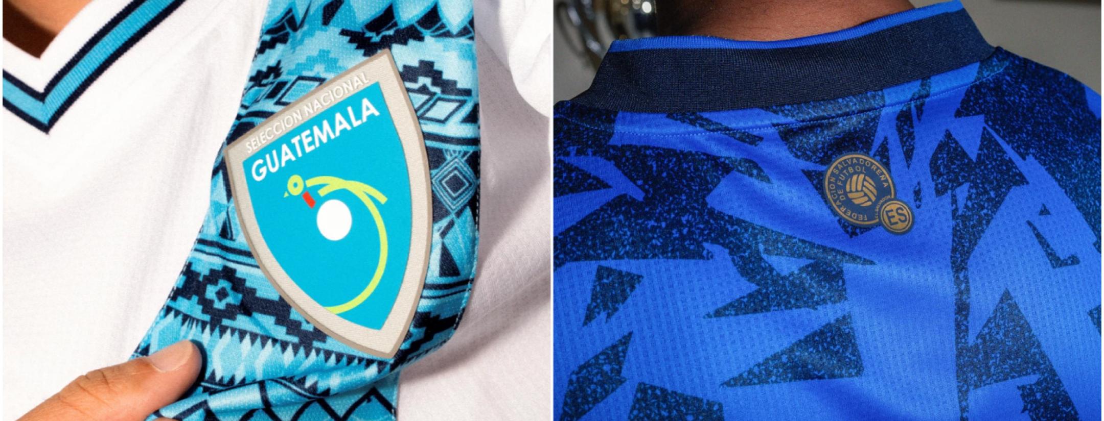 Guatemala and El Salvador kits by Umbro