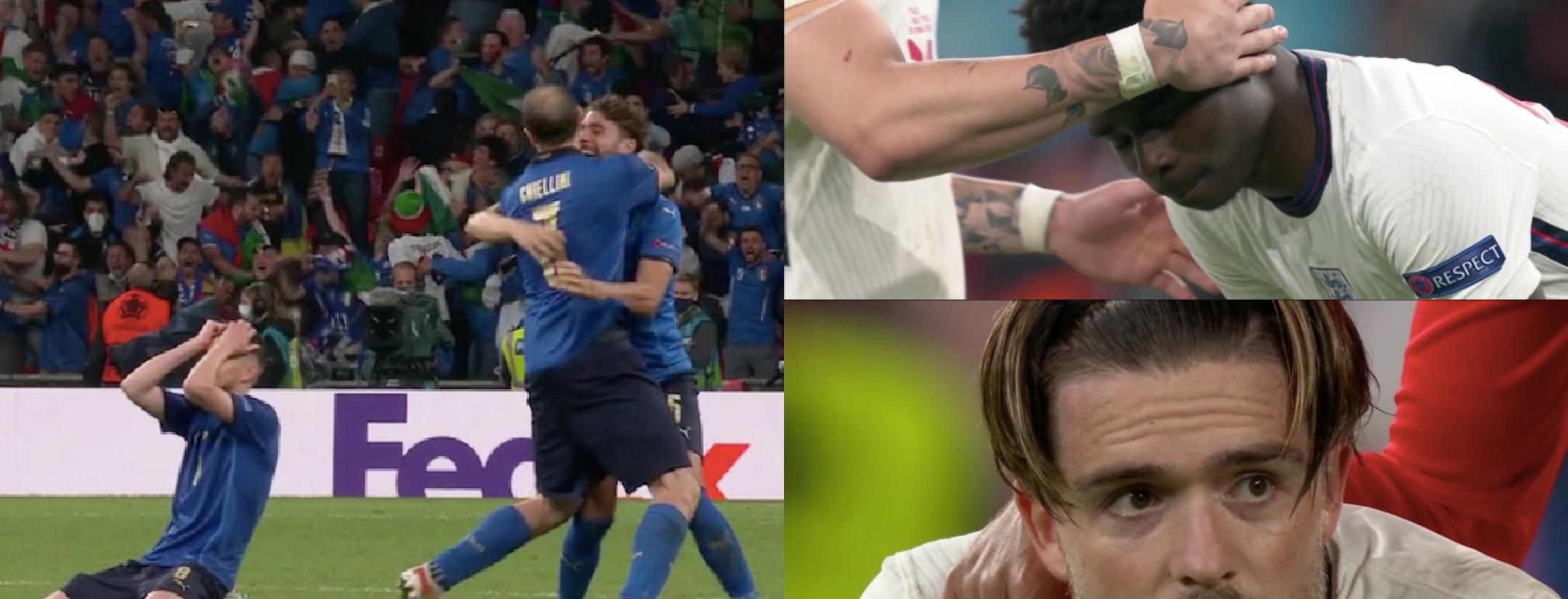 England Italy penalty shootout