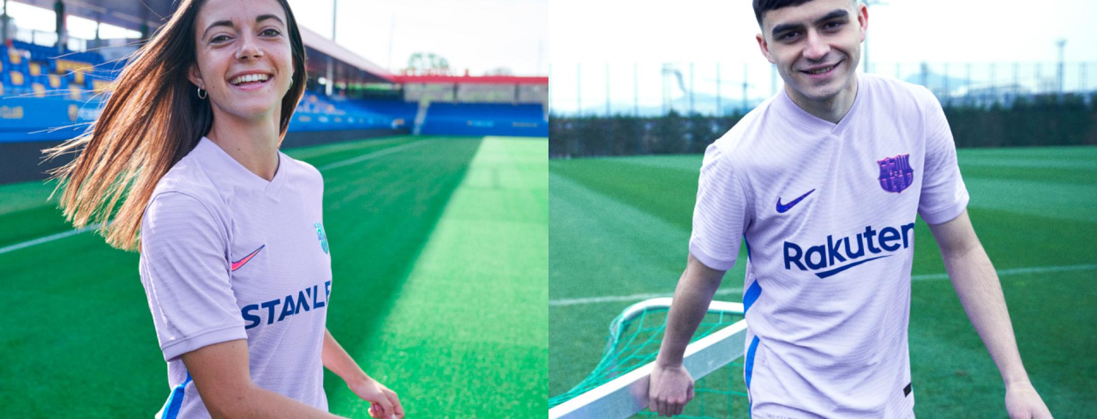 2021-22 Barcelona away kit