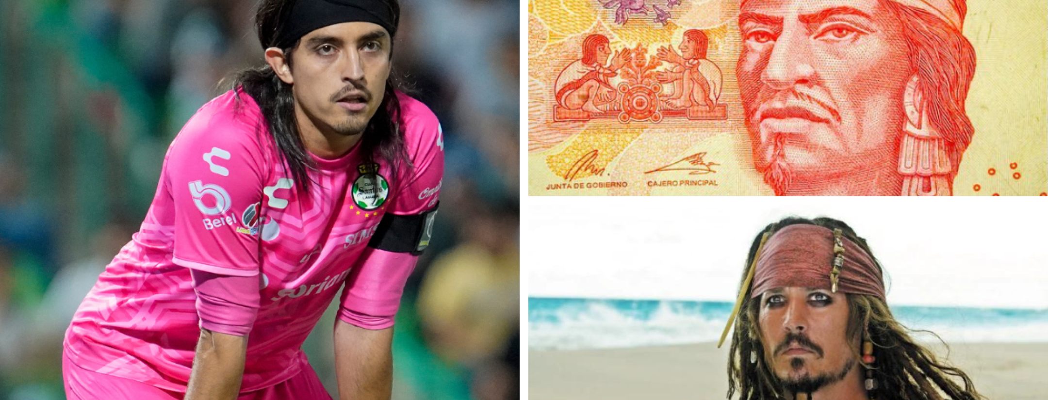 Carlos Acevedo con bigote