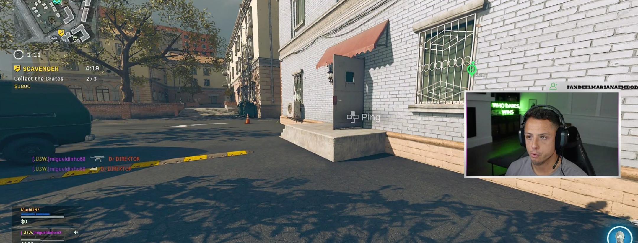 Chicharito en Call of Duty Warzone