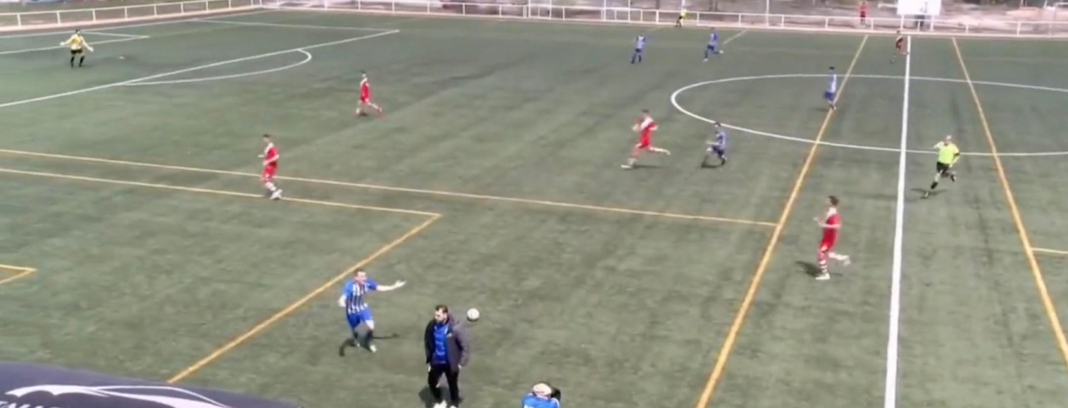 Coach intercepts pass