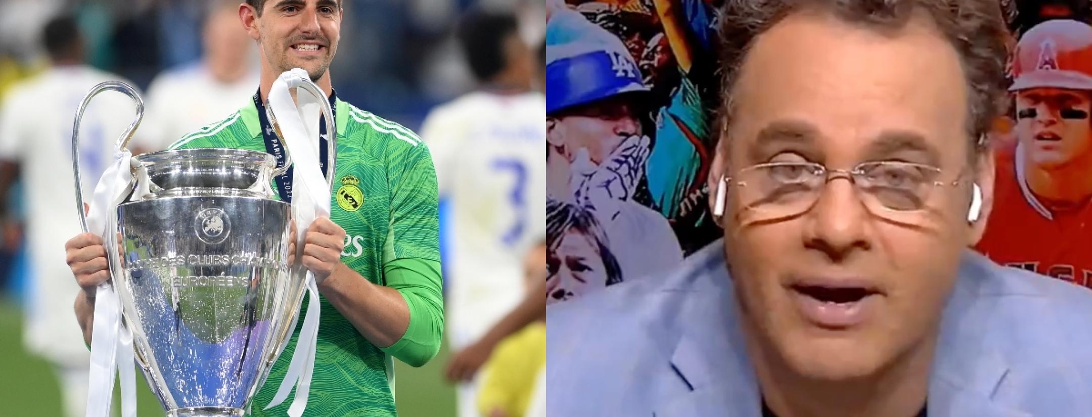 Thibaut Courtois responde a David Faitelson