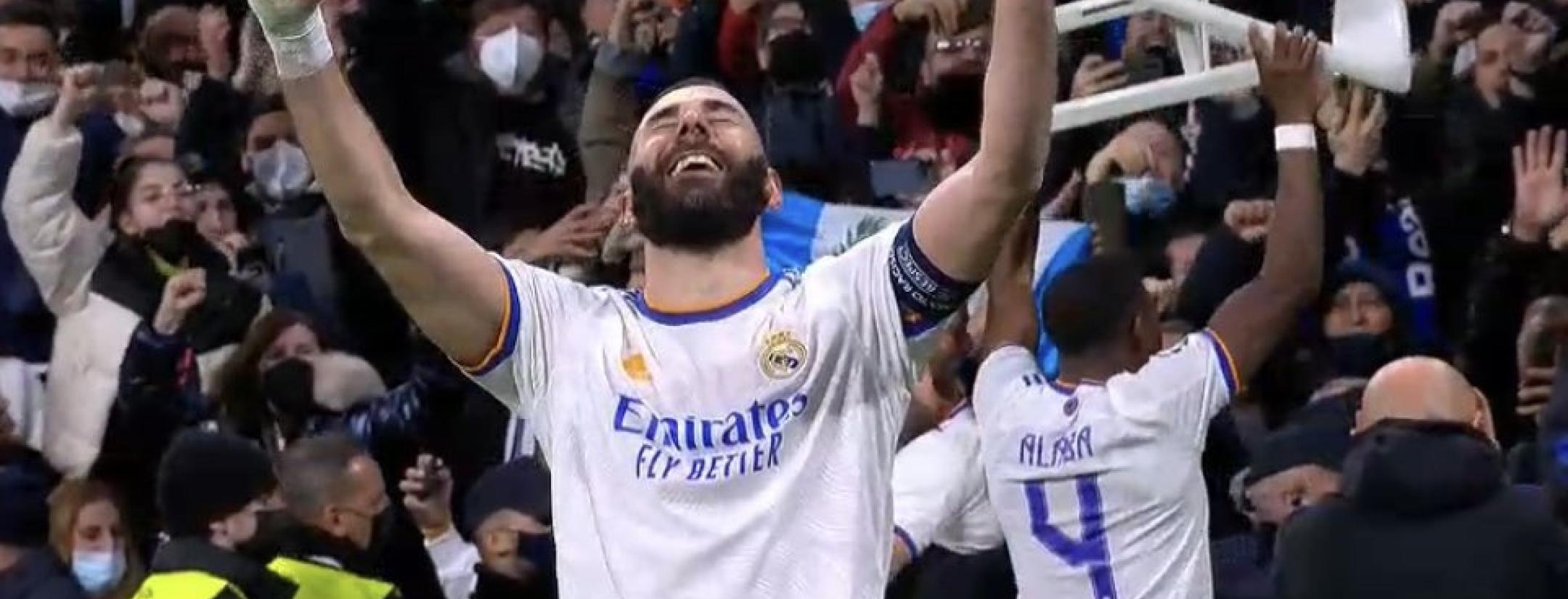 Why did David Alaba celebrate with a chair?