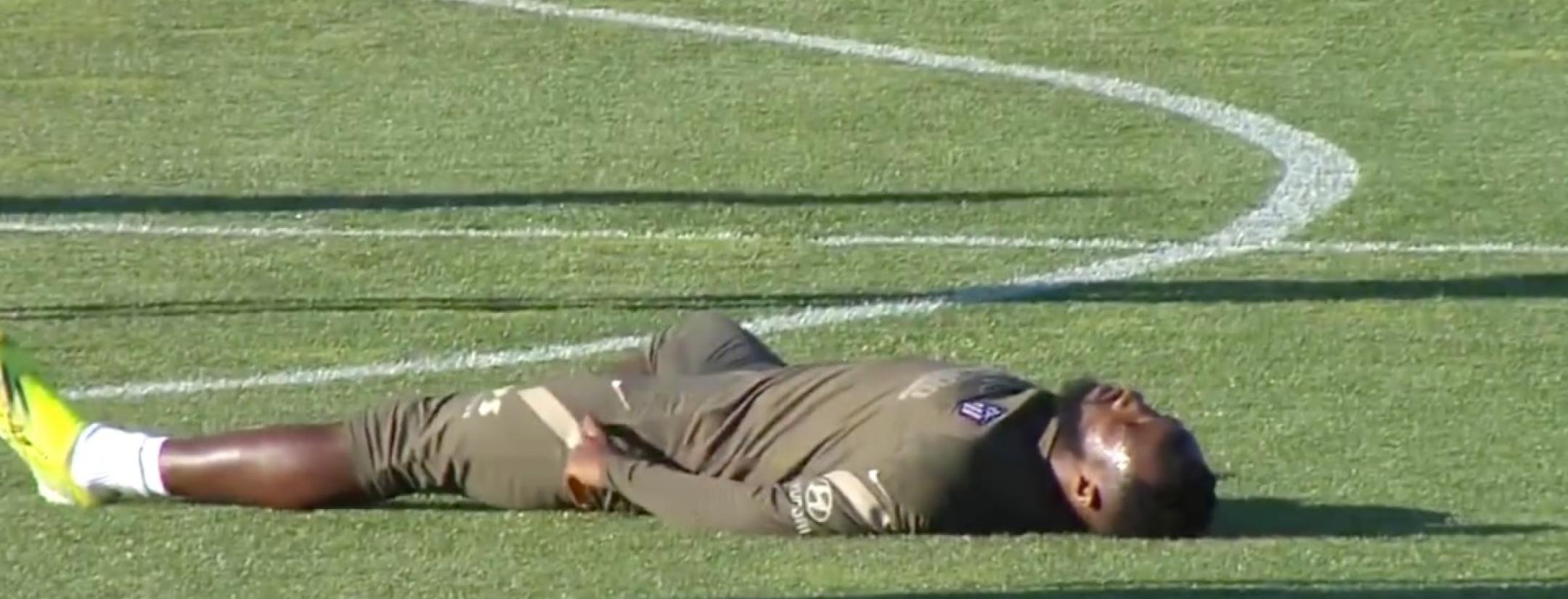 Desmayo de Démbéle