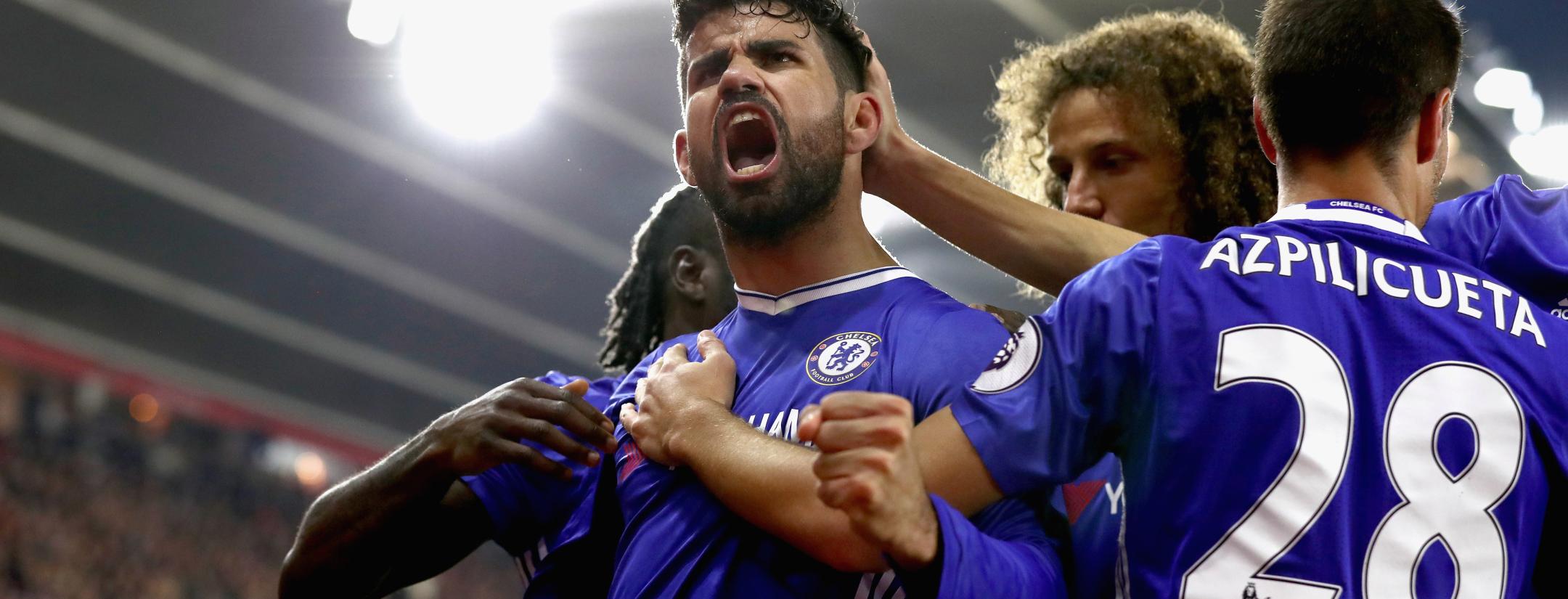 Diego Costa Celebration