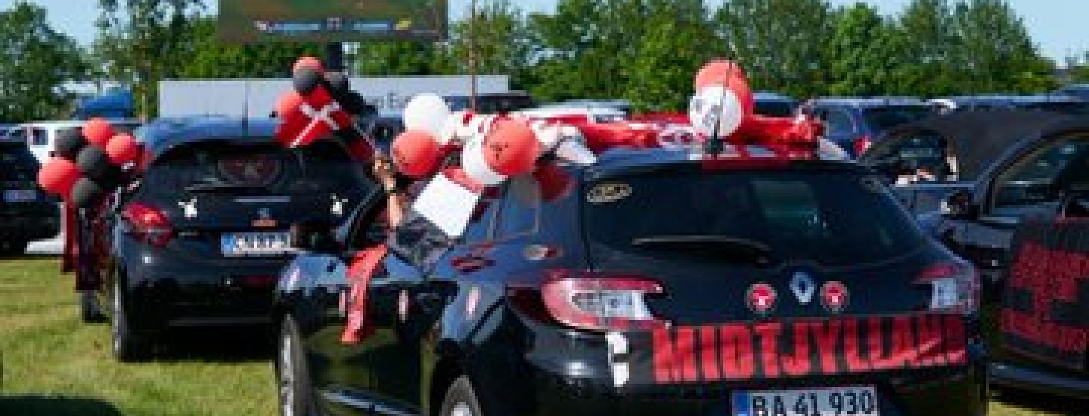 Drive-in theater for soccer