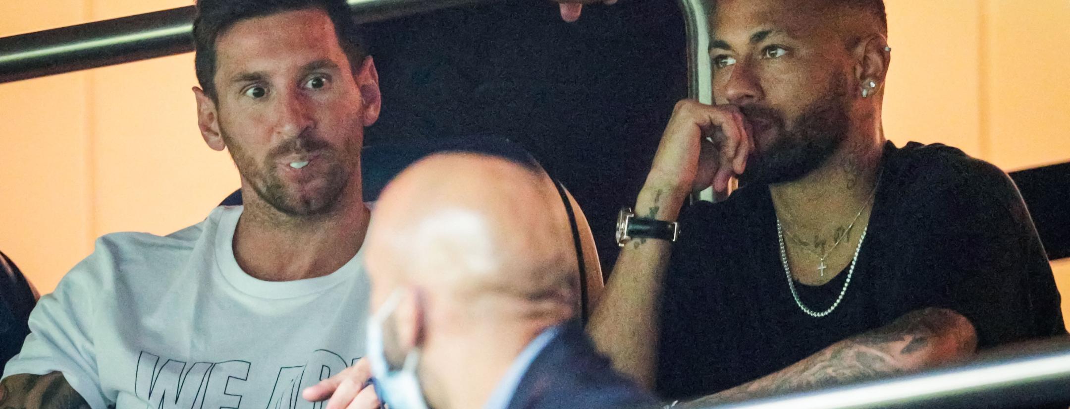 Messi And Neymar Watch PSG
