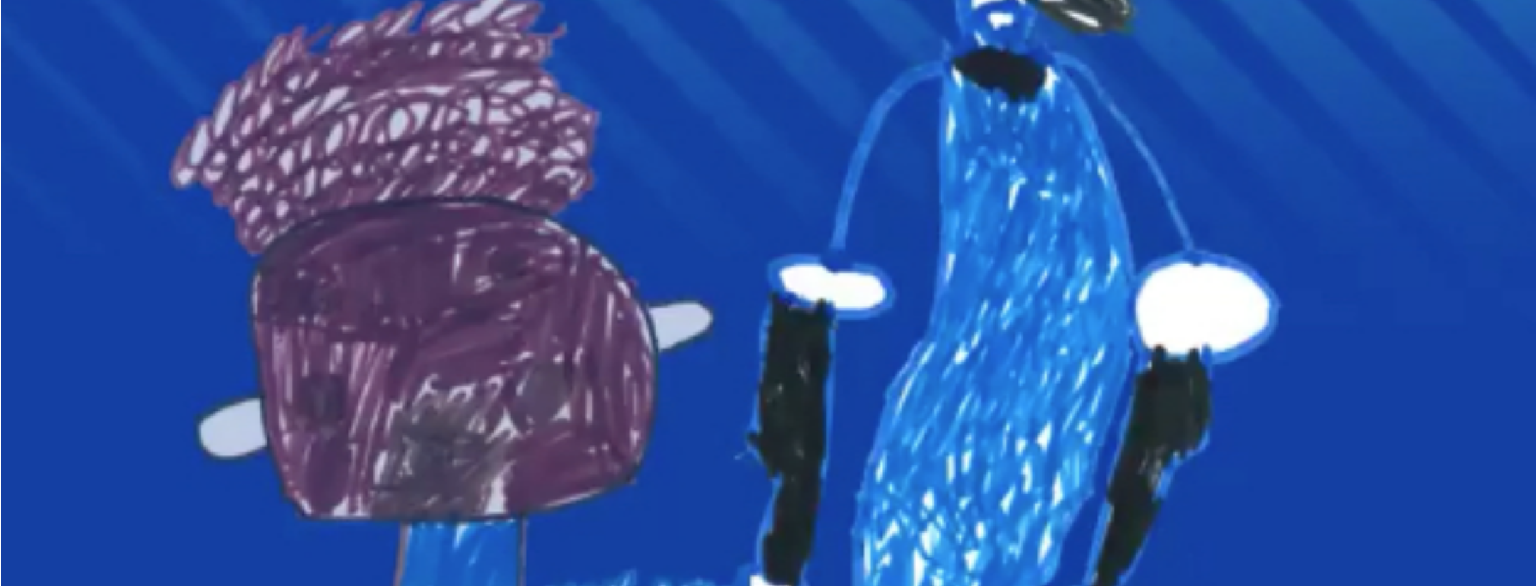 Everton child drawings