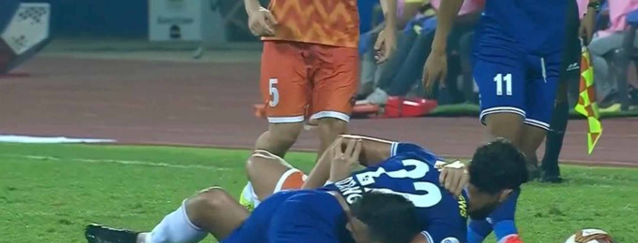 Edu Bedia bites Deepak Tangri