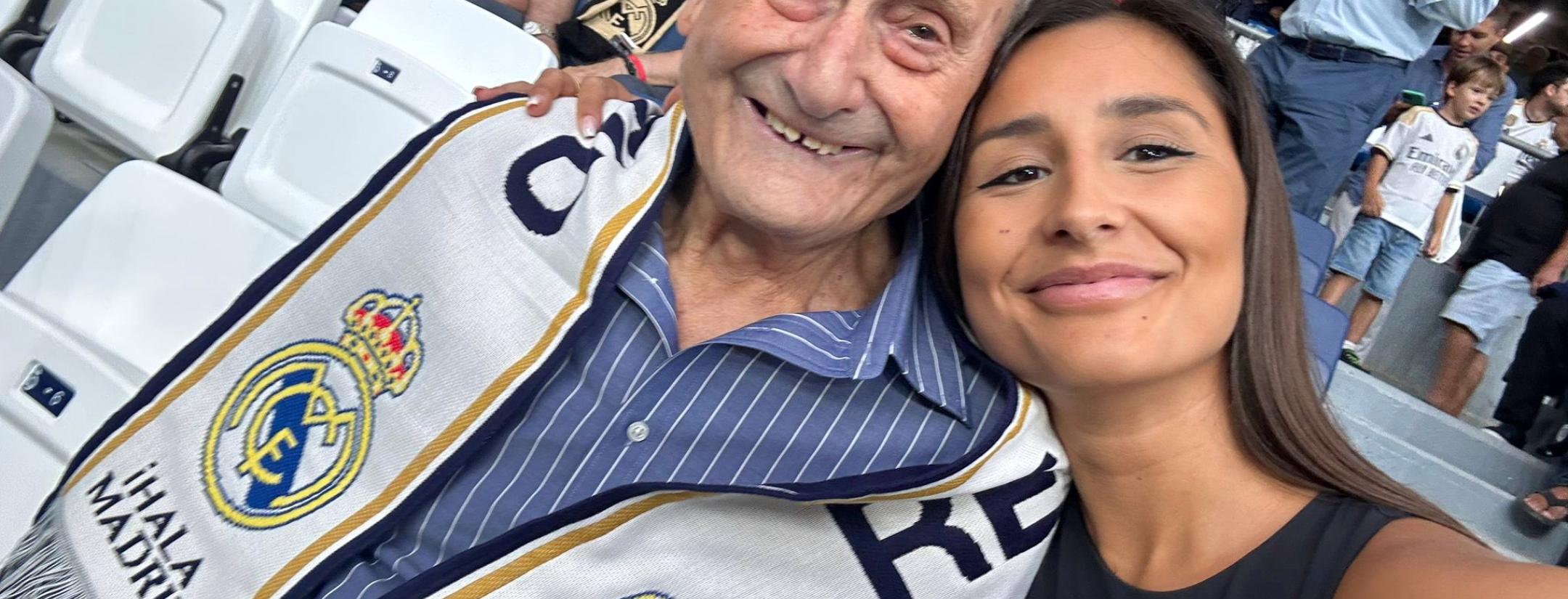 Granddaughter takes grandpa to Real Madrid