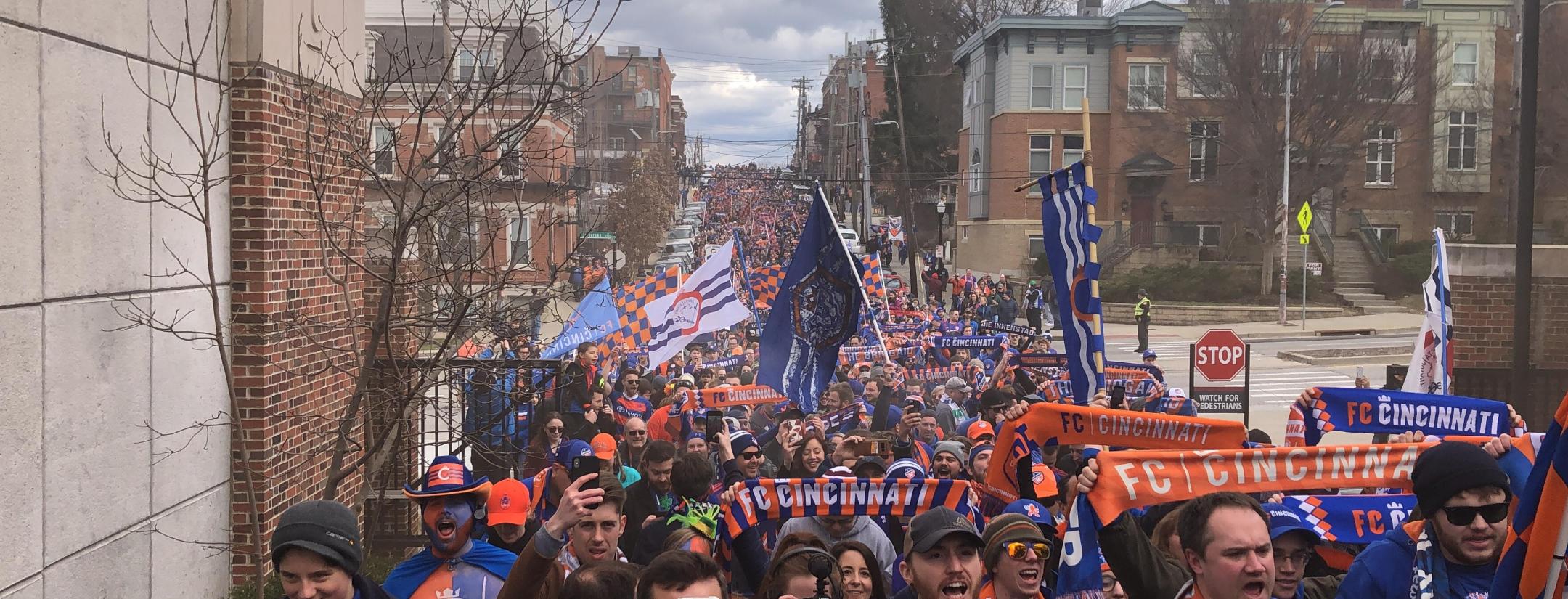 FC Cincinnati march