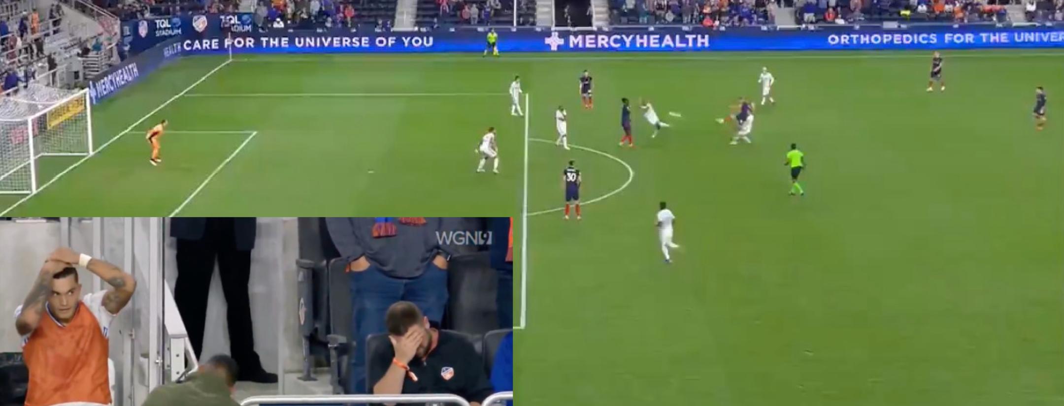 Luka Stojanovic goal vs Cincinnati