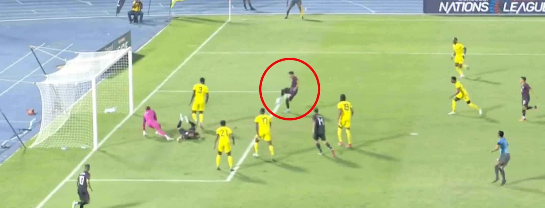 Falla de Uriel Antuna