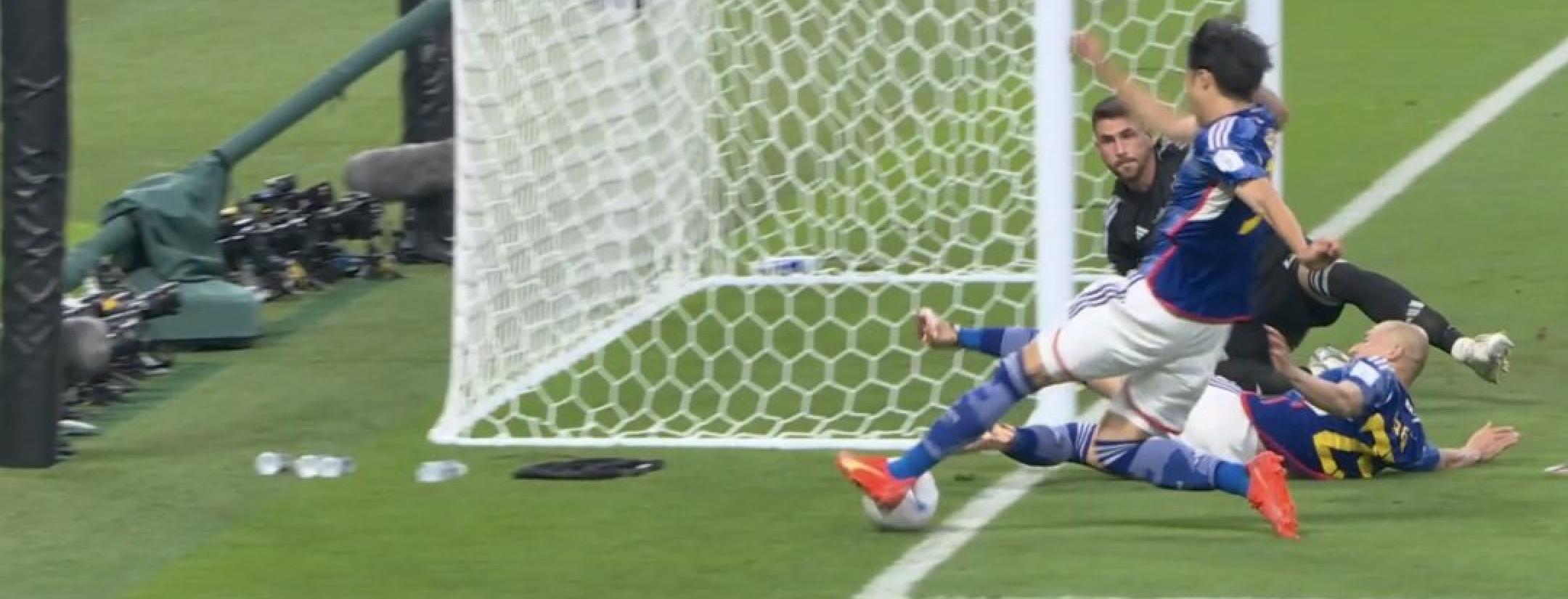 Controversial Japan Goal vs Spain