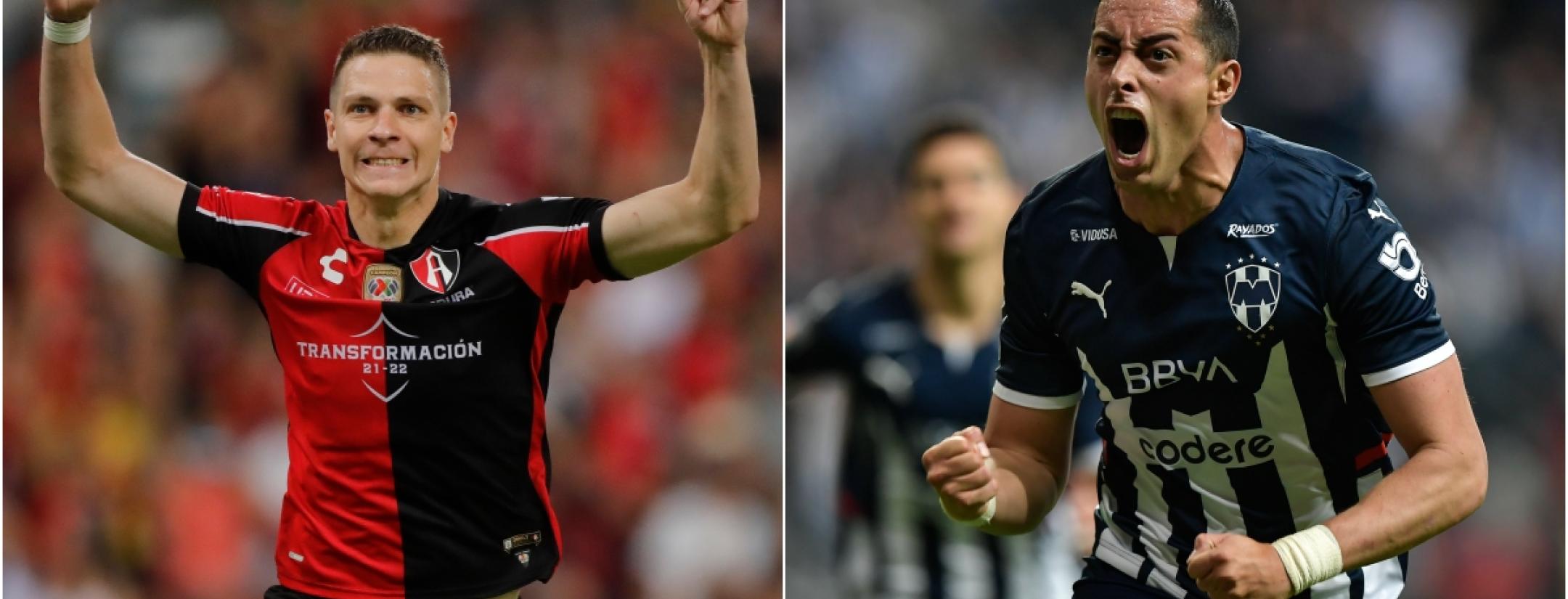 Funes Mori y Furch, delanteros argentinos en México.