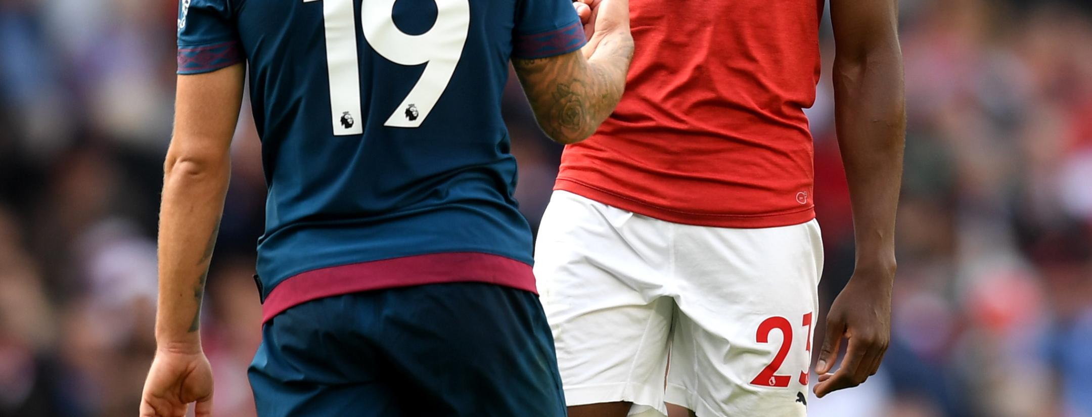 Jack Wilshere and Danny Welbeck
