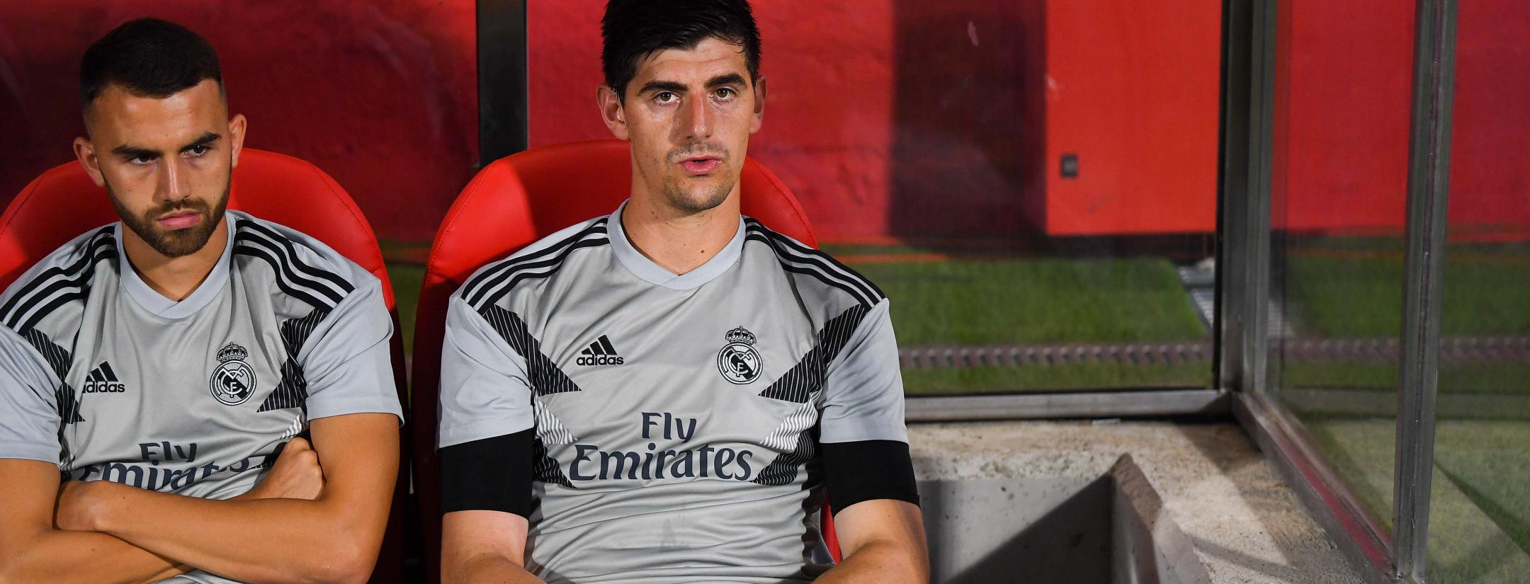 Thibaut Courtois benched at Real Madrid