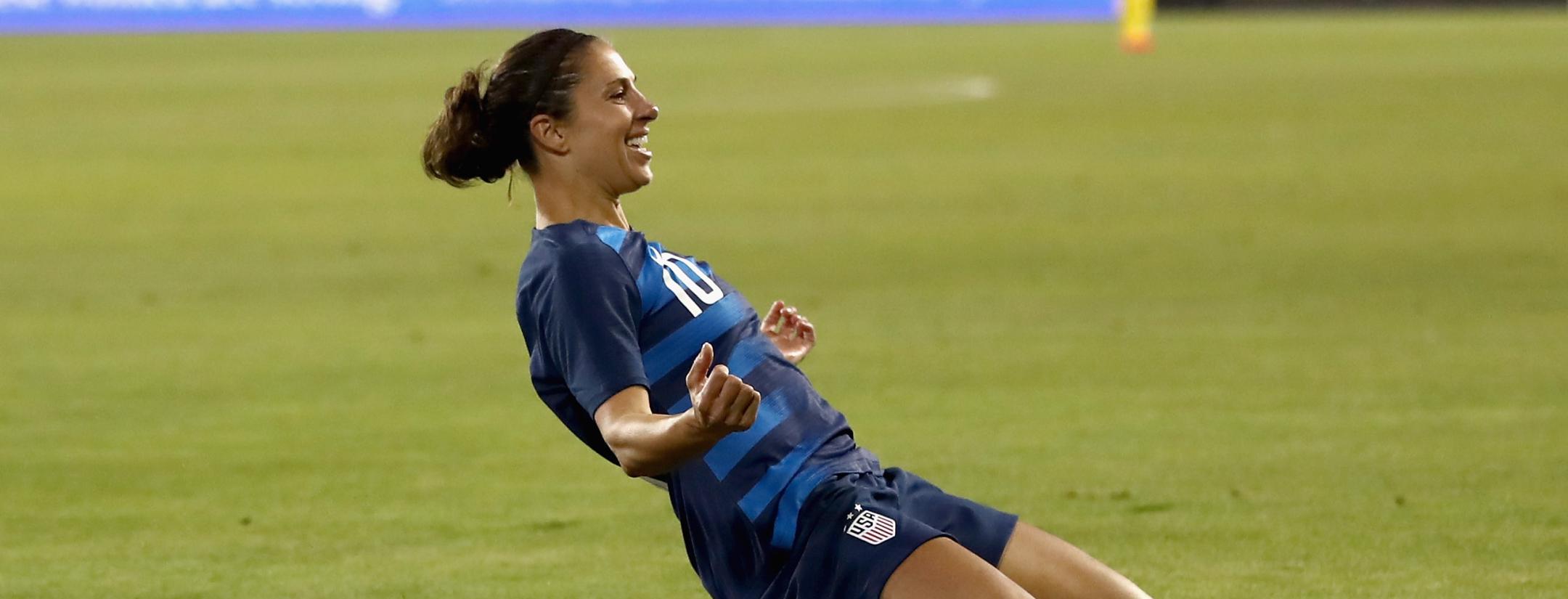 Carli Lloyd hat trick