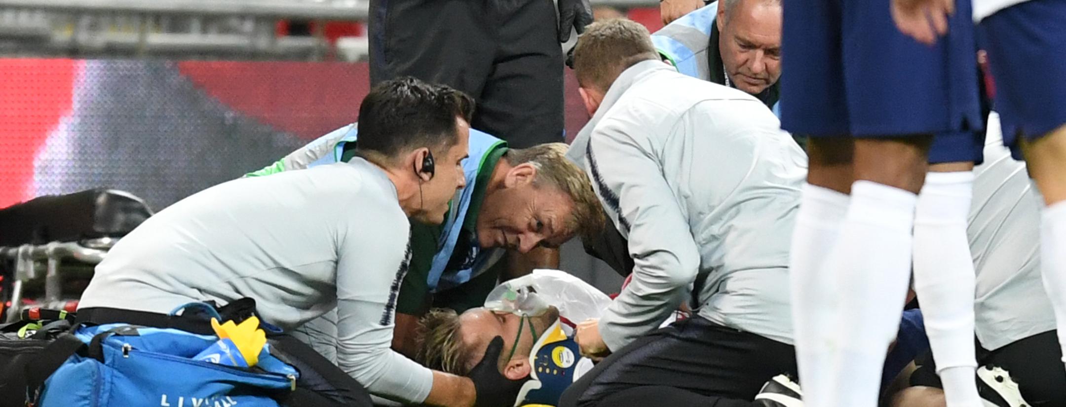 Luke Shaw head injury
