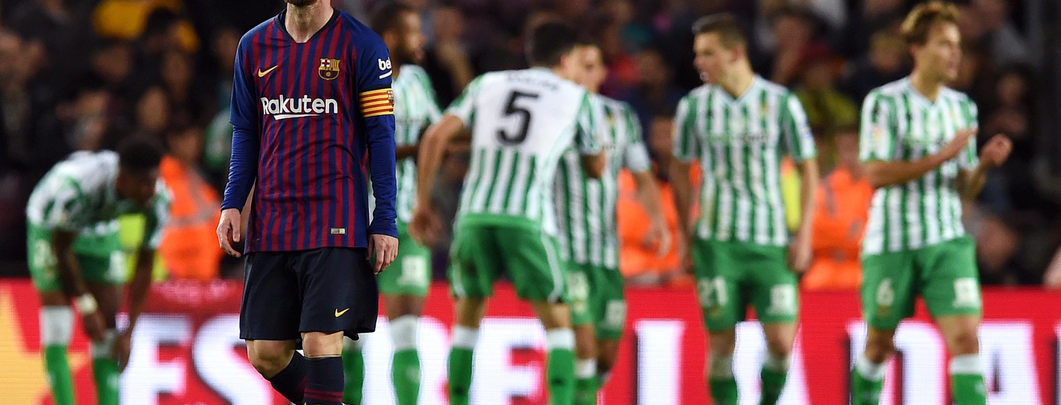 Lionel Messi Barcelona return spoiled by Real Betis