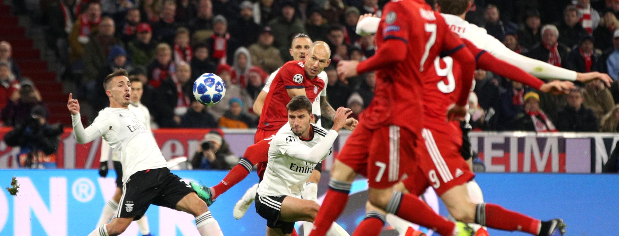 Arjen Robben Goal vs Benfica