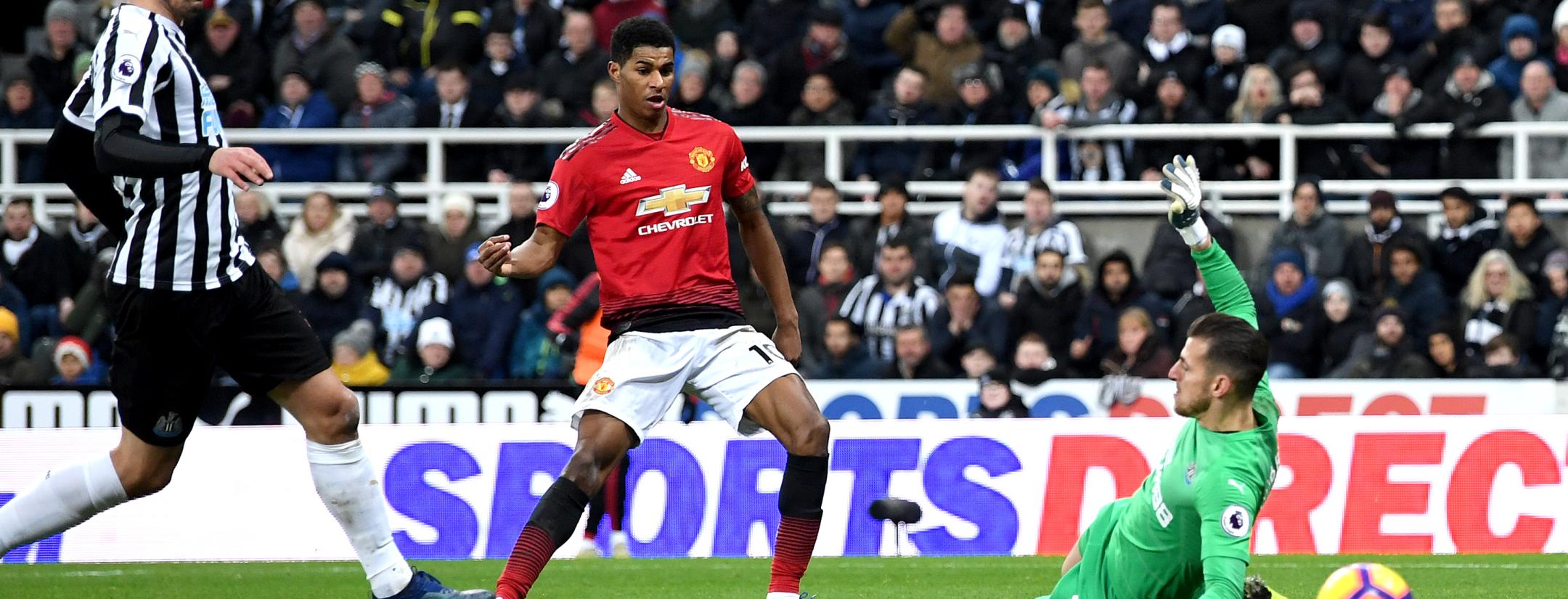 Marcus Rashford goal vs Newcastle 2019