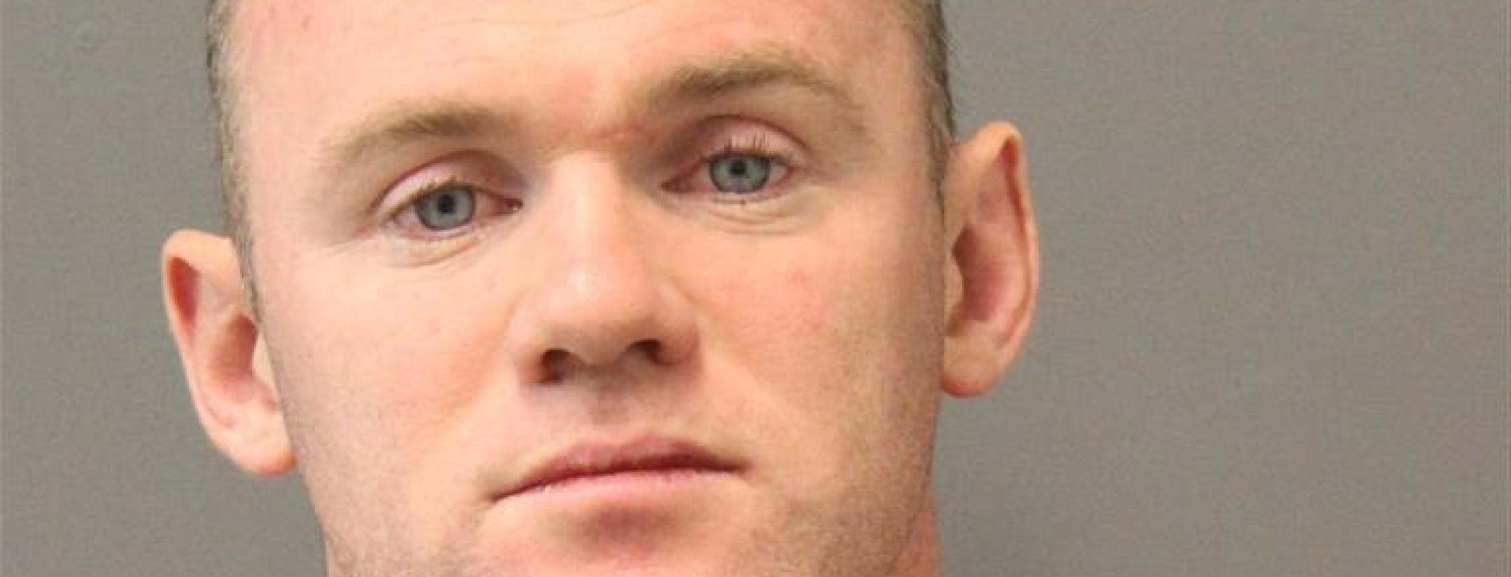 Wayne Rooney mugshot