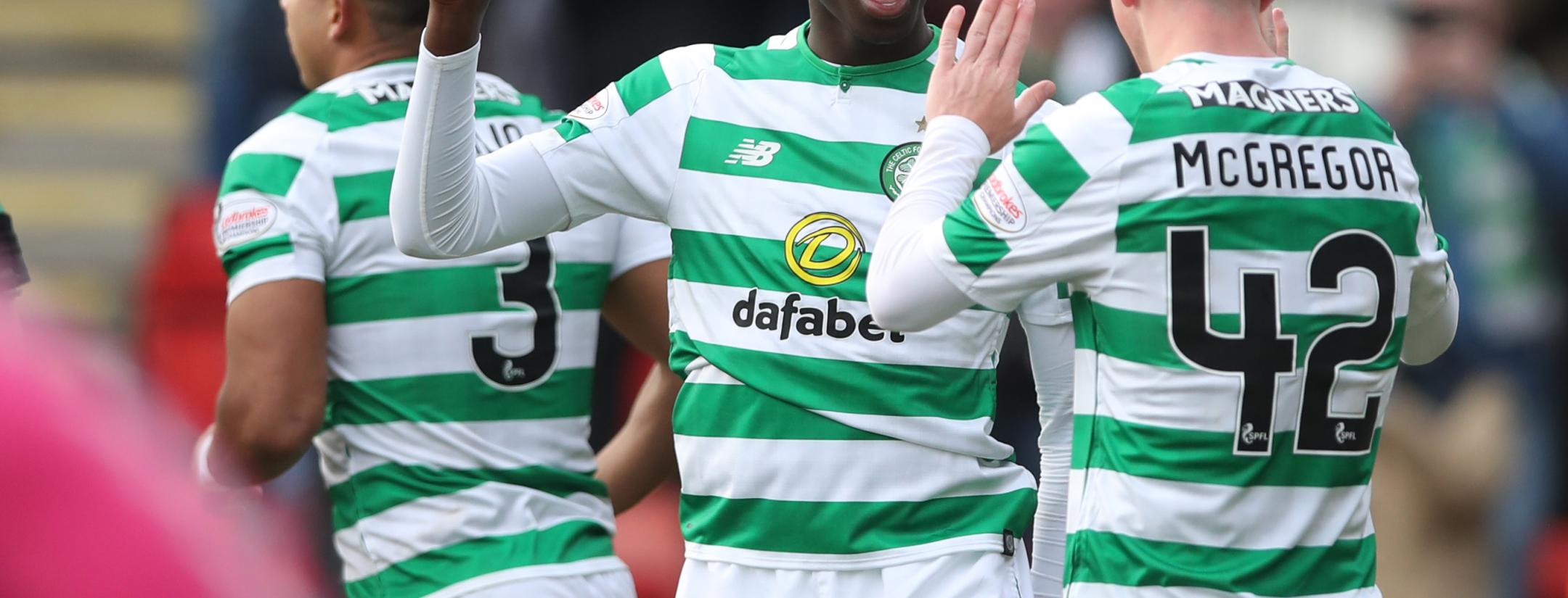 Tim Weah Celtic goal