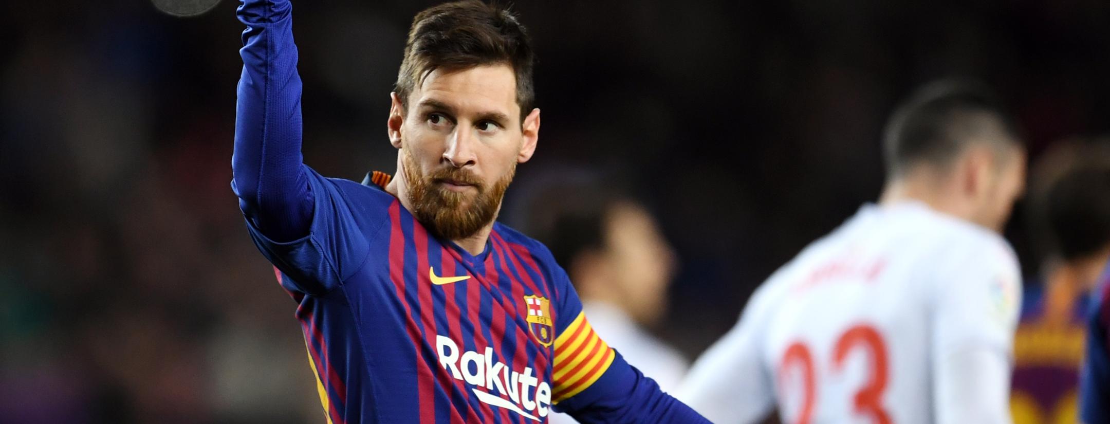 Lionel Messi 400th league goal