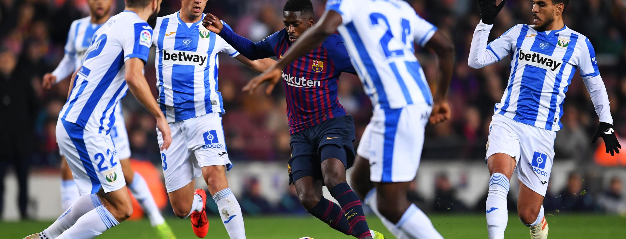 Ousmane Dembele vs Leganes