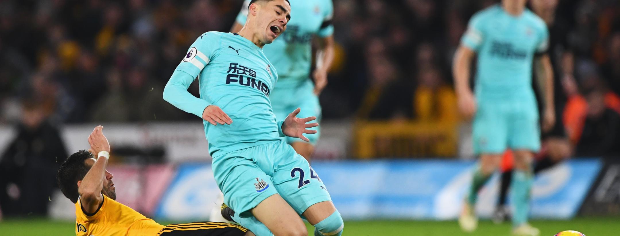Miguel Almiron Newcastle debut