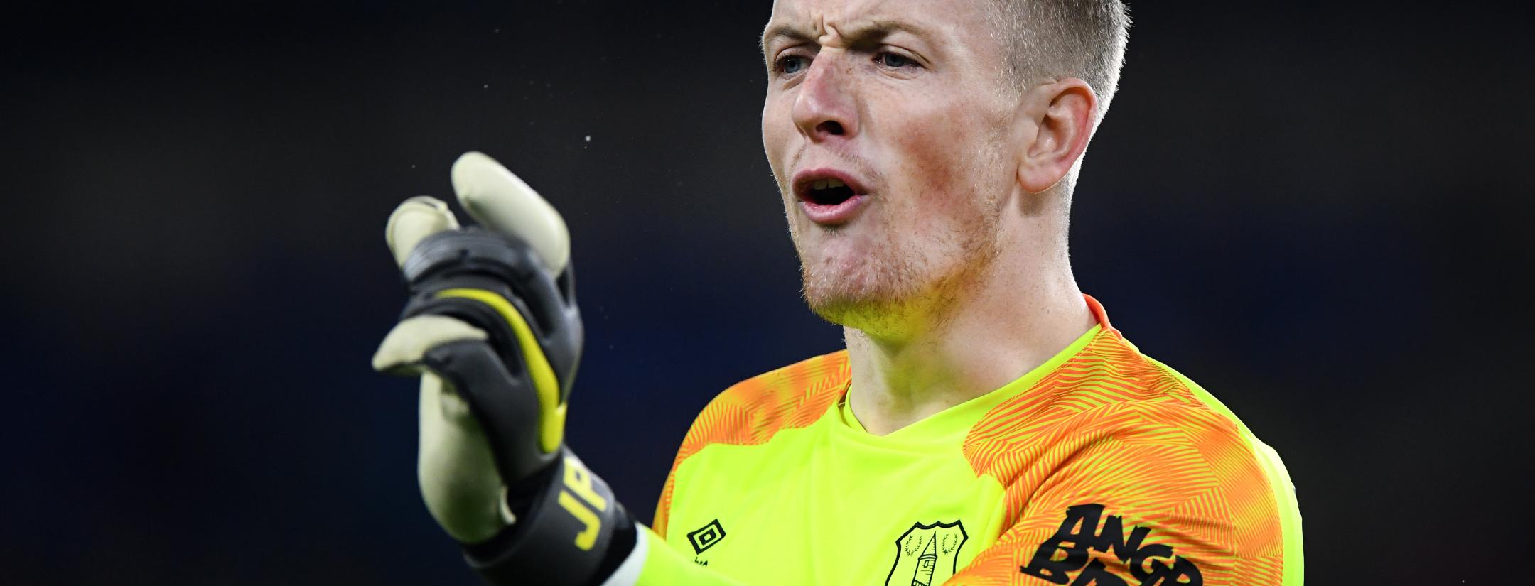 Jordan Pickford fight