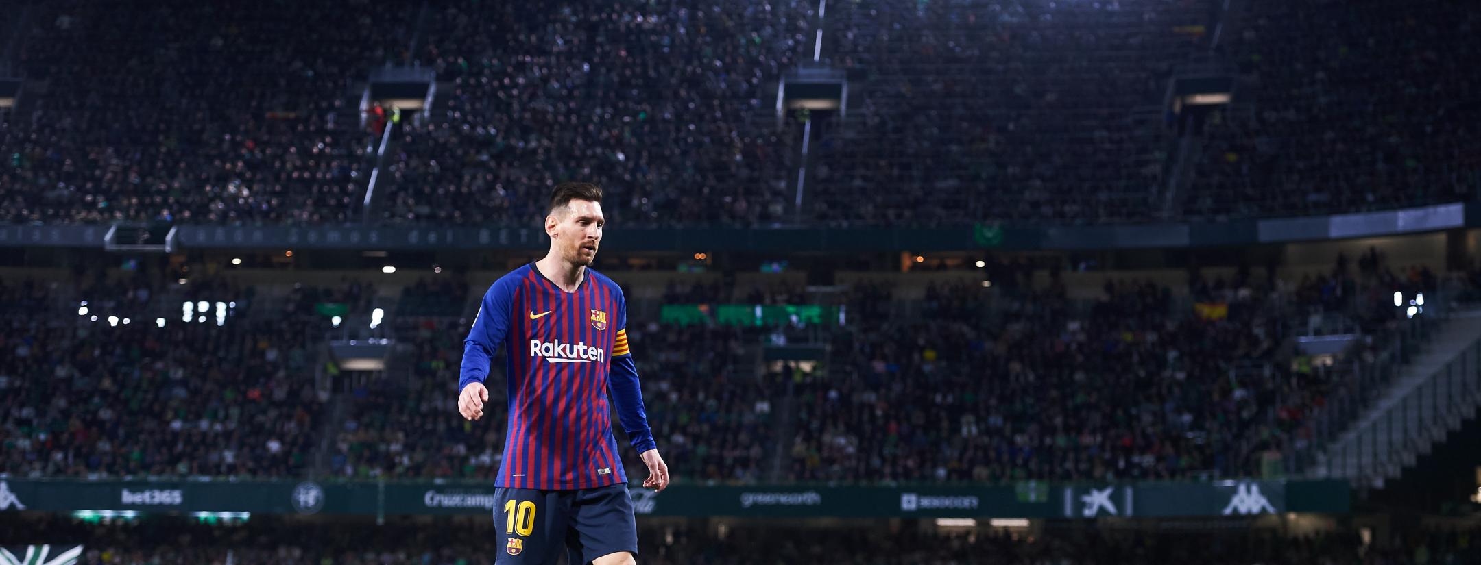 Lionel Messi hat trick vs Real Betis