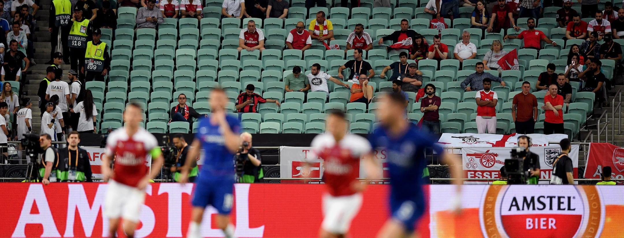 2019 Europa League final attendance