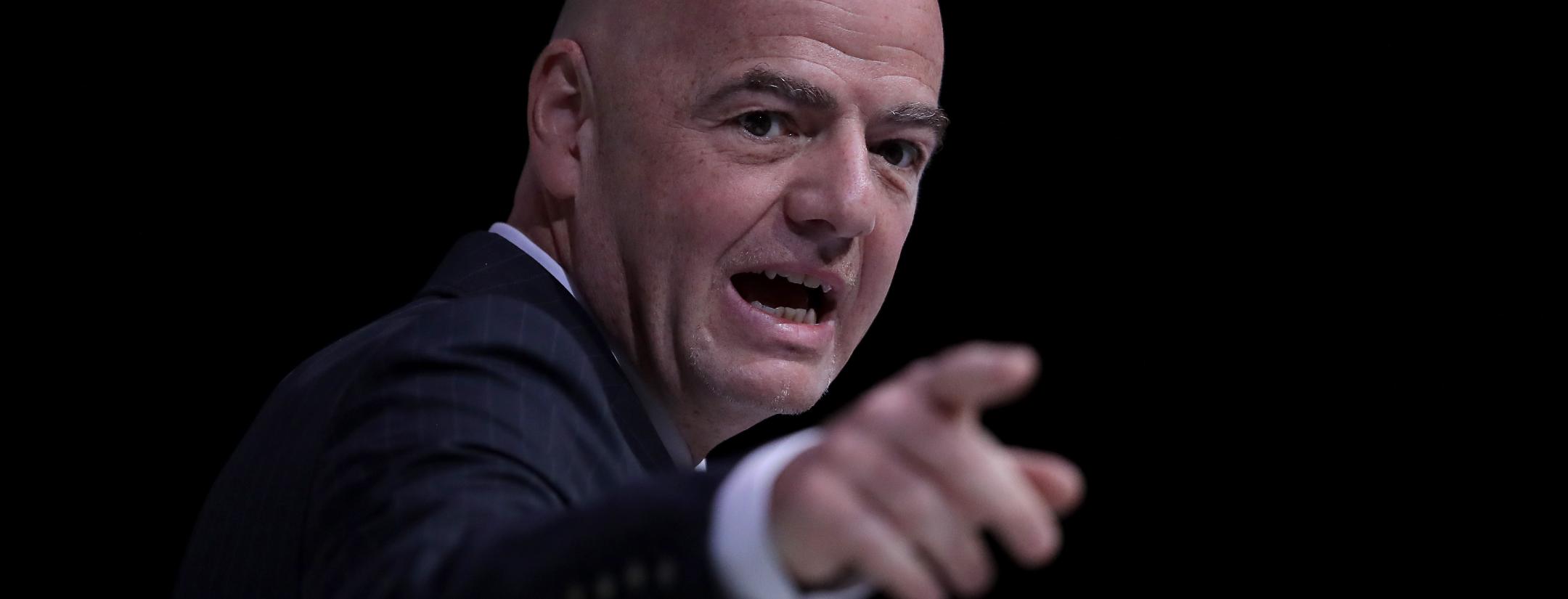 FIFA president Gianni Infantino