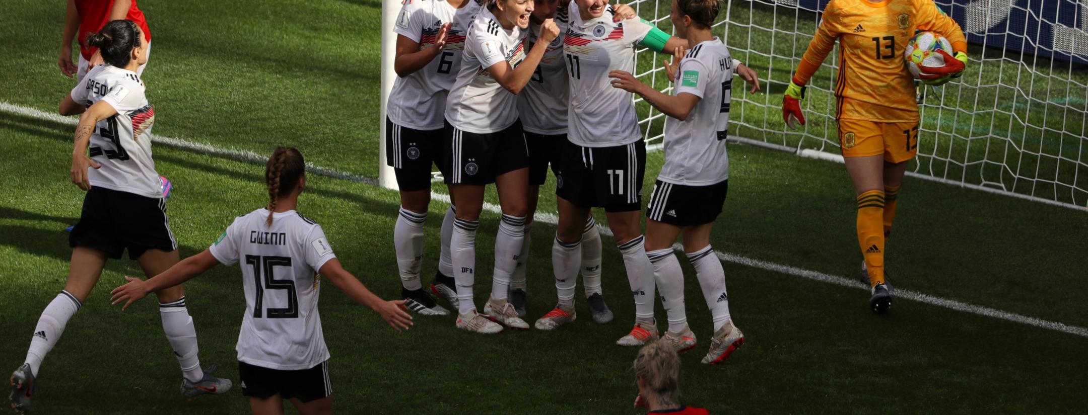 Germany vs Spain Women's World Cup highlights