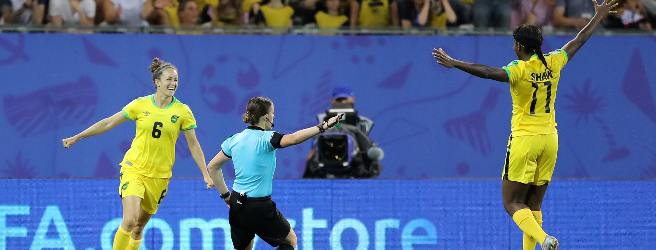 Jamaica's first Women's World Cup goal