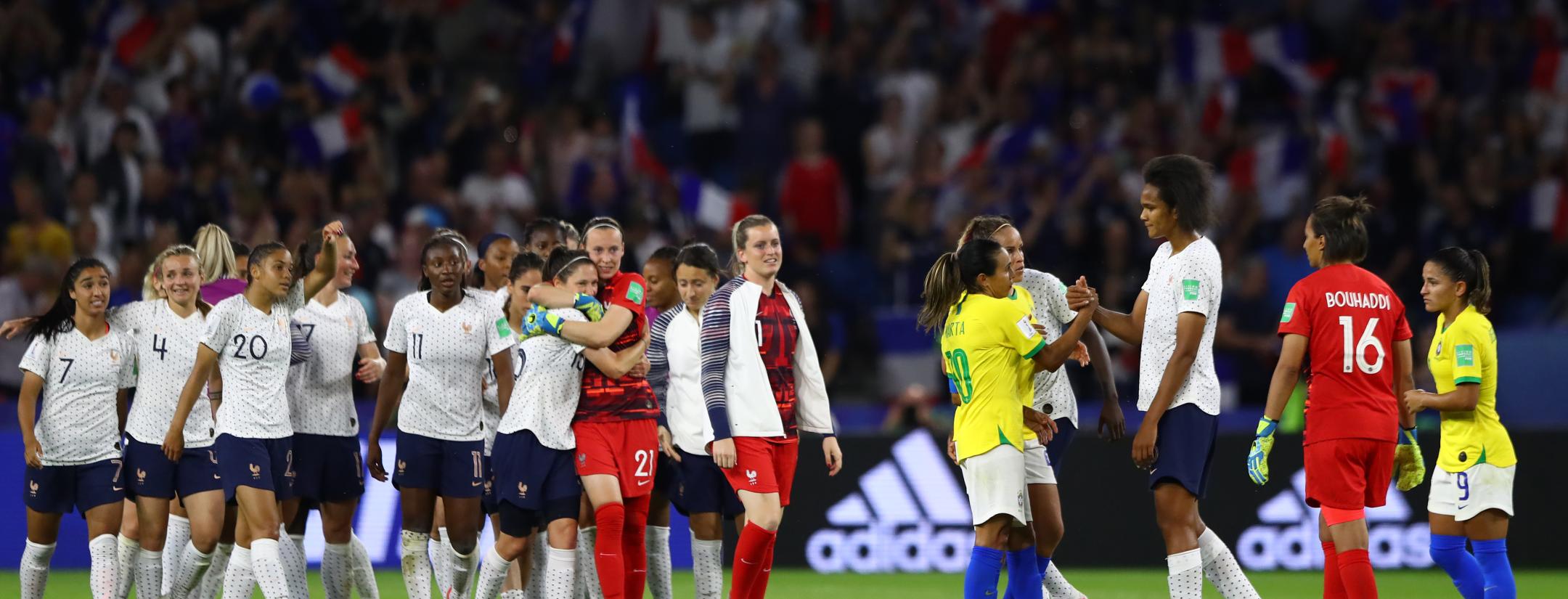 France vs Brazil womens world cup