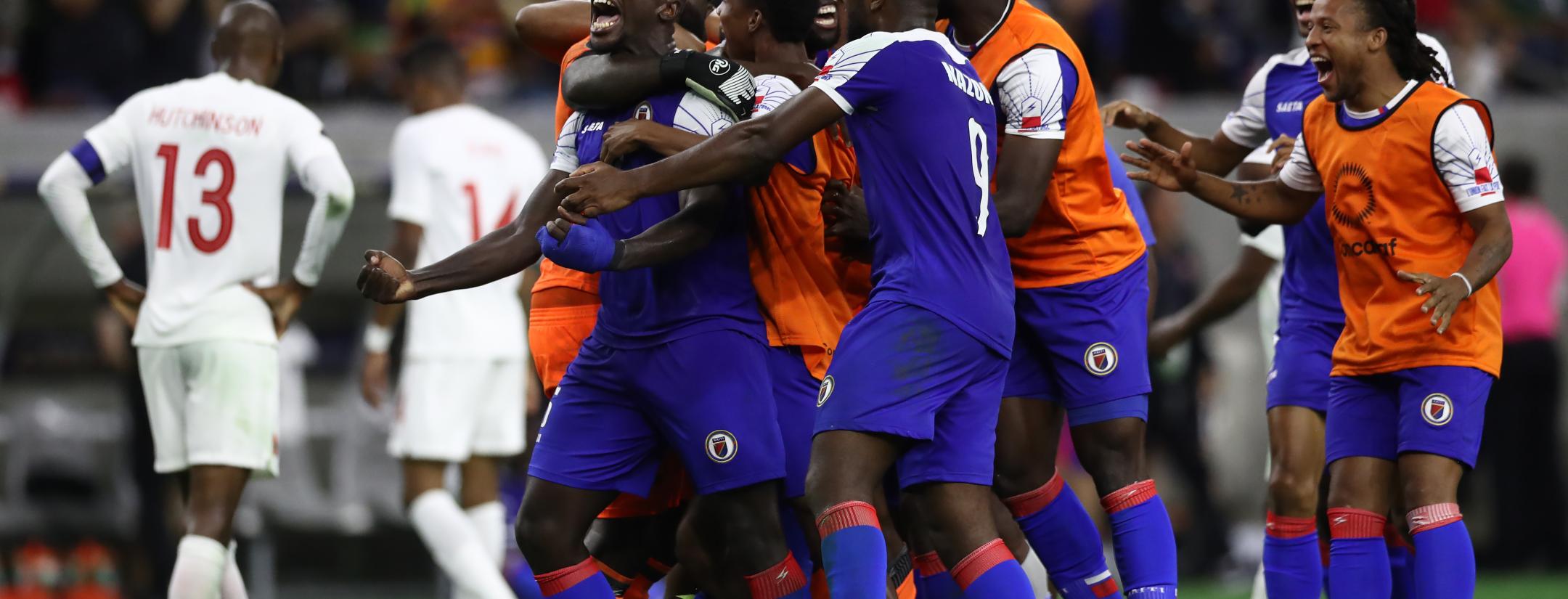 Haiti upsets Canada at Gold Cup