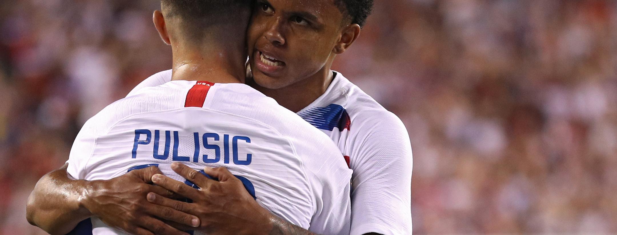 Weston McKennie USMNT goal