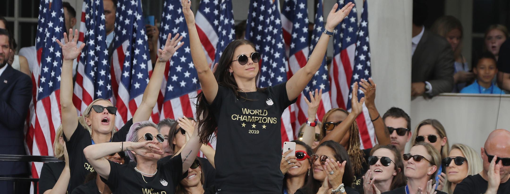 USWNT visit White House