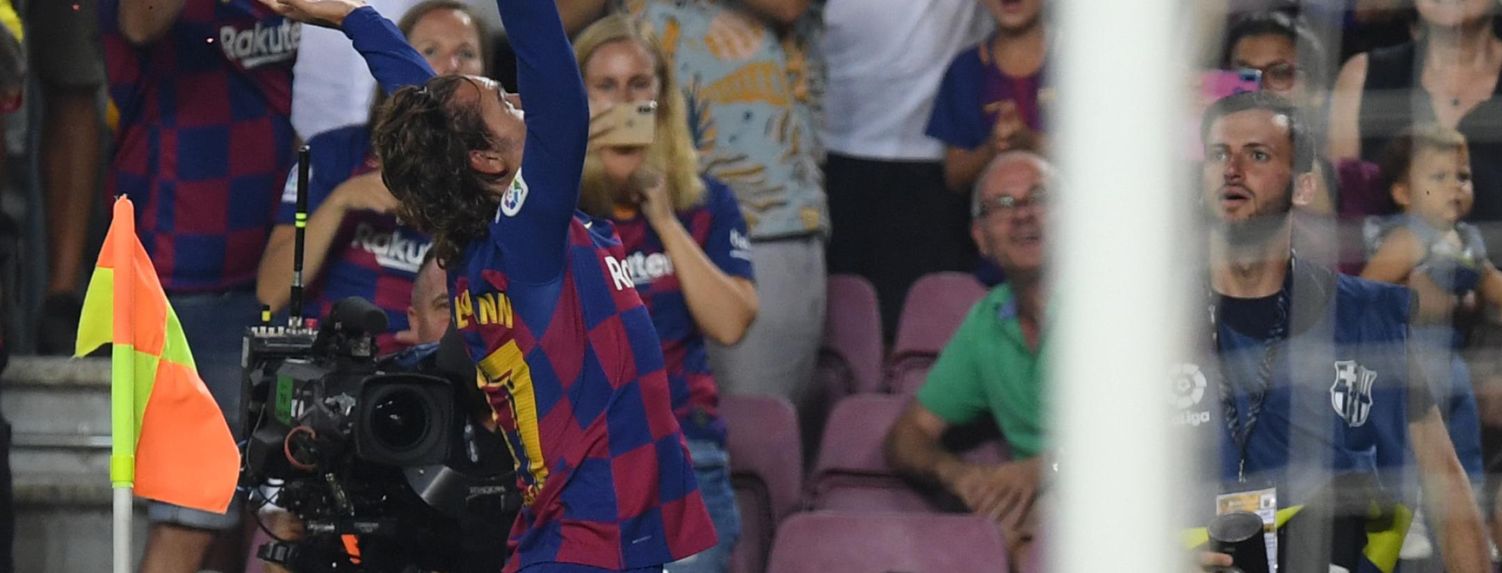 Antoine Griezmann first Barcelona goals