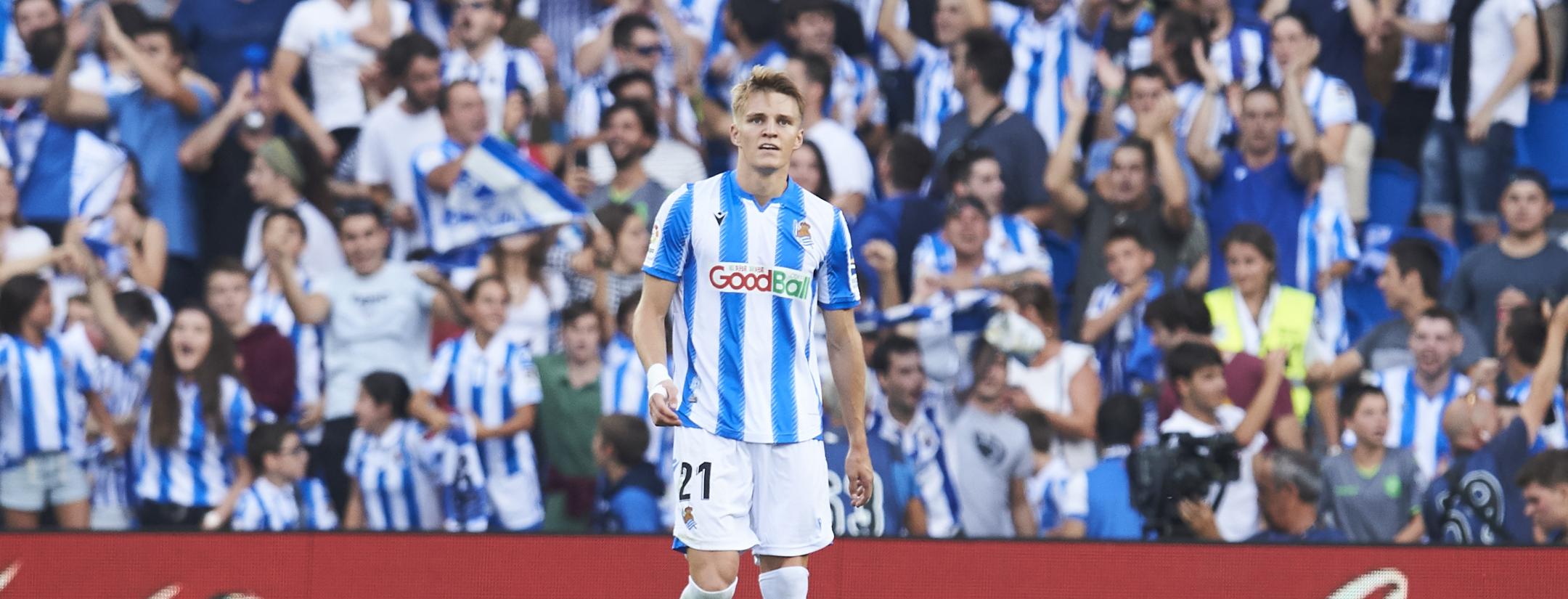 Martin Odegaard Real Sociedad highlights