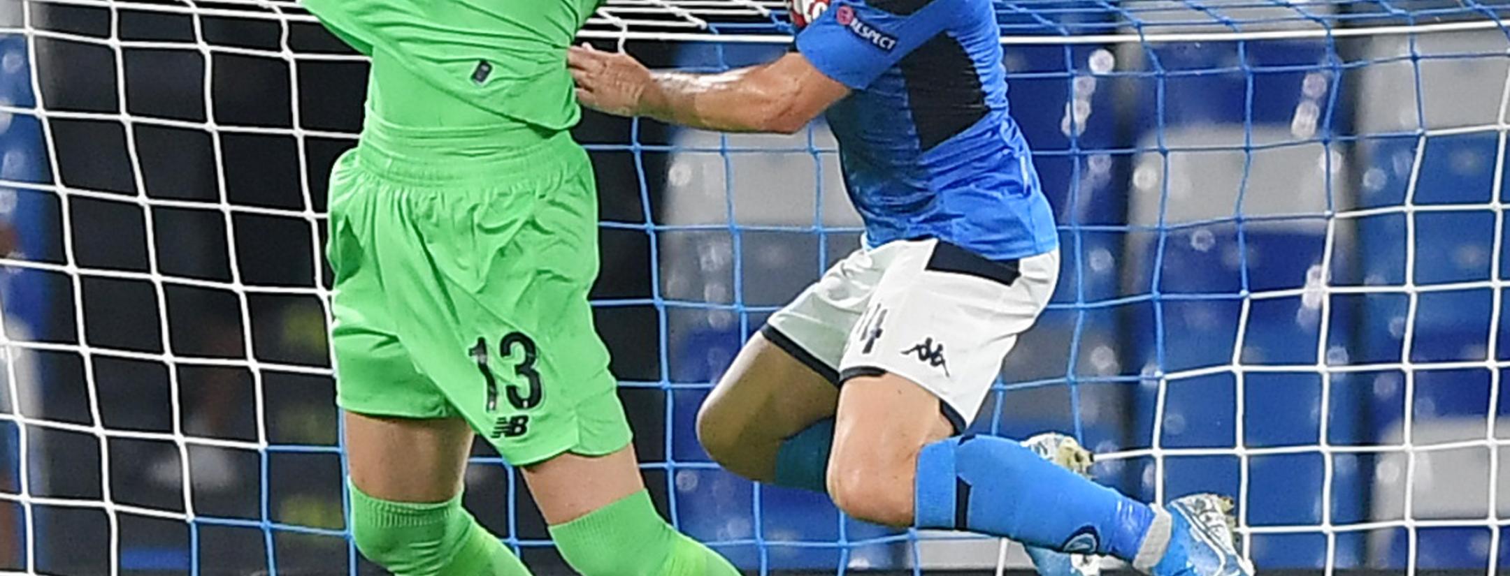 Liverpool vs Napoli highlights 2019, Adrian Save vs Napoli