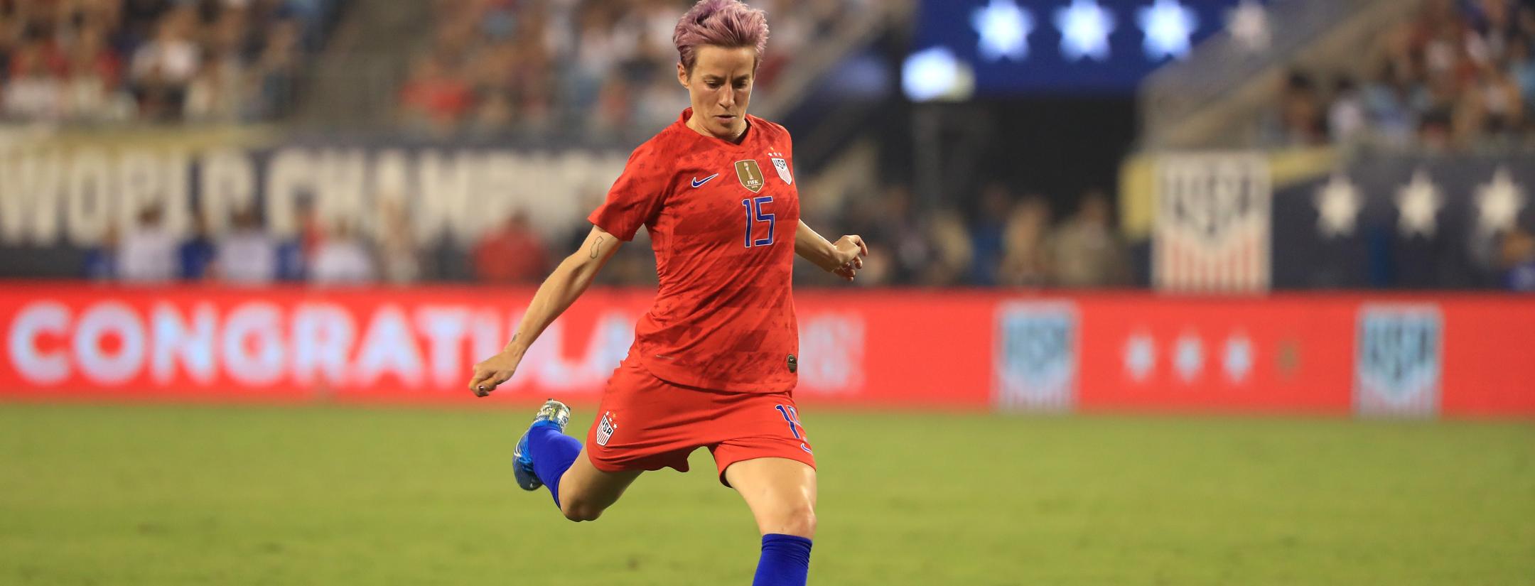 Megan Rapinoe cleats by Nike