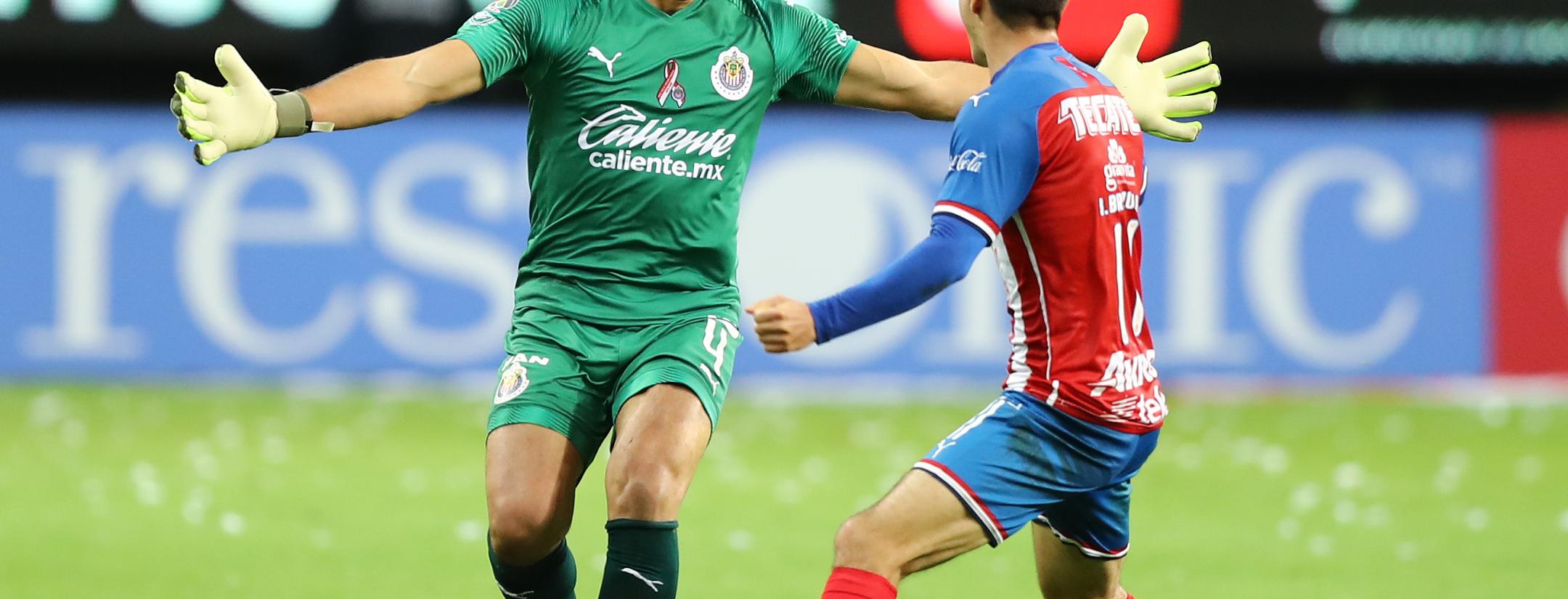 Tono Rodriguez goal Chivas vs Veracruz