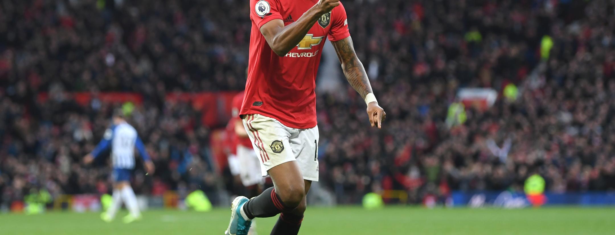 Marcus Rashford elastico vs Brighton